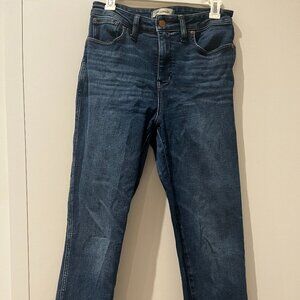 Madewell Curvy Stovepipe Jeans Size 29